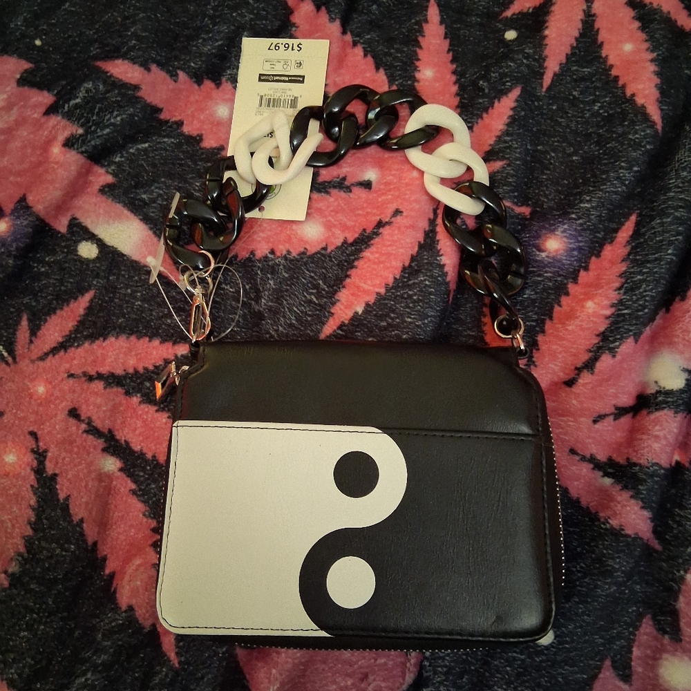 Yin Yang Black and White Women's Bag